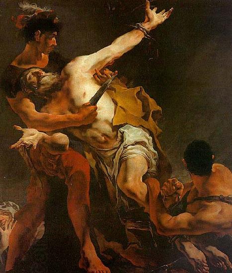 Giovanni Battista Tiepolo The Martyrdom of St. Bartholomew China oil painting art